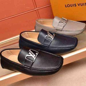 Giày lười Louis Vuitton nam  HOt mới đang được yêu thích nhất. 3 màu có thể lựa chọn một đôi giày lười thoải mái 