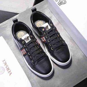 Mùa đông công việc mới Limited Số lượng giá đặc biệt Versace 2 -Molored Flat Shoes mùa này _ Versace Versace_ Thương hiệu giá rẻ 