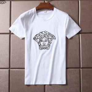 Versace t -shirt Full -sleeved t -shirt nam trắng trắng đầy bùa người lớn