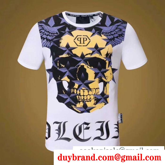 フィリッププレイン philipp plein 半袖tシャツ 2色可選 人気爆発新作登場 最落なし! 希少! 