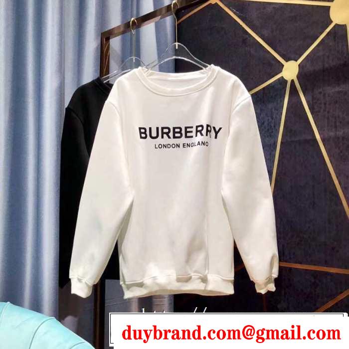 2019秋断然ブランド推し バーバリー BURBERRY プルオーバーパーカー 2色可選 ファッション上級者向け