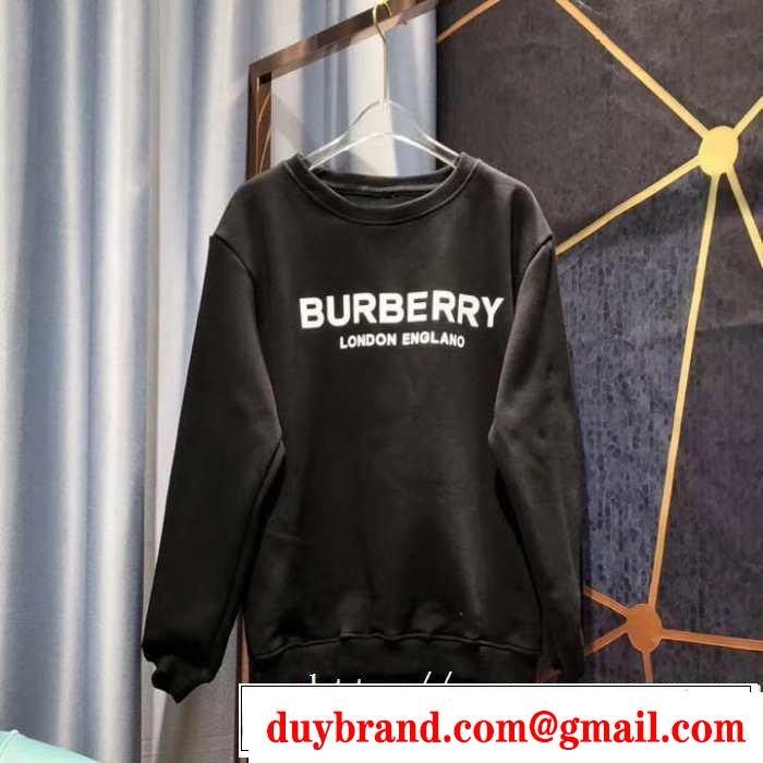 2019秋断然ブランド推し バーバリー BURBERRY プルオーバーパーカー 2色可選 ファッション上級者向け