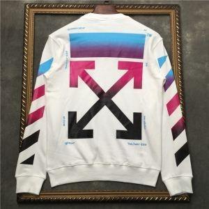New Off-White Chéo Gradient Zip Parker Off White Pullover Parker Black, White