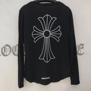 Hàng đẹp*Khó có được tay áo dài t -shirt Chrome Hearts Chrome Hearts Beauty