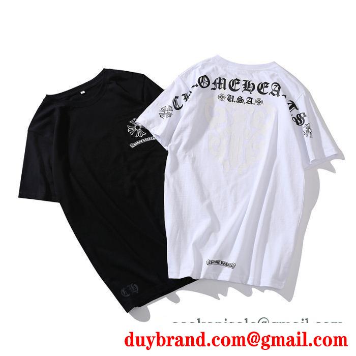 人気爆発 2色可選 着心地が良い クロムハーツ chrome hearts 半袖tシャツ 注目度の高い