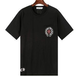 Các mặt hàng phổ biến được xuất bản trên tạp chí 2 Lựa chọn màu sắc Chrome Hearts Chrome Hearts Chất lượng tốt nhất tay áo ngắn T -shirt_ Chrome Hearts Chrome Hearts_ Thương hiệu giá rẻ (Lớp lớn nhất của )
