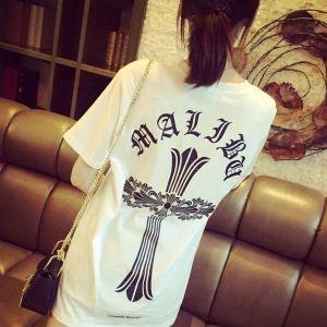 Mục Chrome Hearts Chrome Hearts Short Sleeve t -shirt 2 Lựa chọn màu sắc