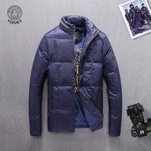 Mô hình ở nước ngoài Versace Versace Phong cách người lớn Đàn ông Xuống Áo khoác rẻ