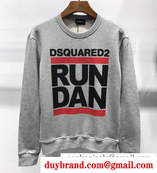 万能に使えるDSQUARED2ディースクエアードコピー高評価人気品メンズプルオーバーパーカー