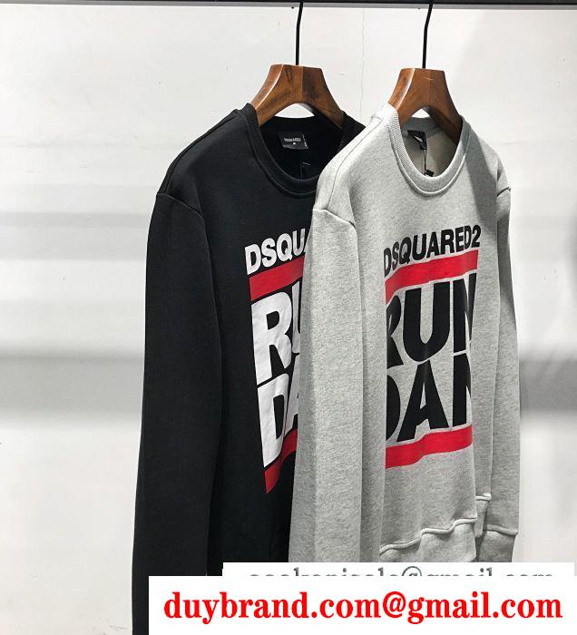 万能に使えるDSQUARED2ディースクエアードコピー高評価人気品メンズプルオーバーパーカー