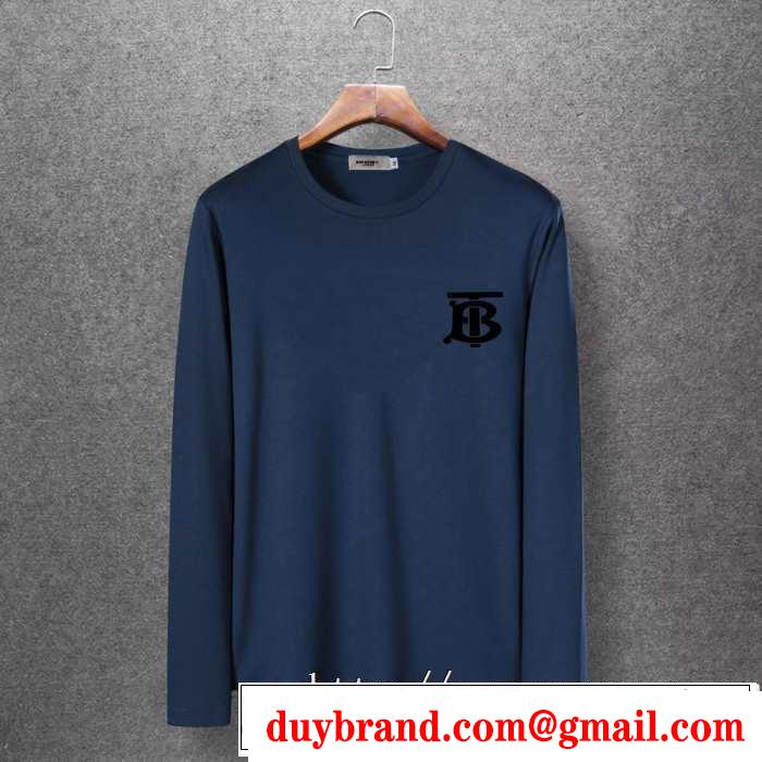 長袖Tシャツ 多色可選 【最新】2019年秋冬のトレンド速報 今年の流行りファション バーバリー BURBERRY