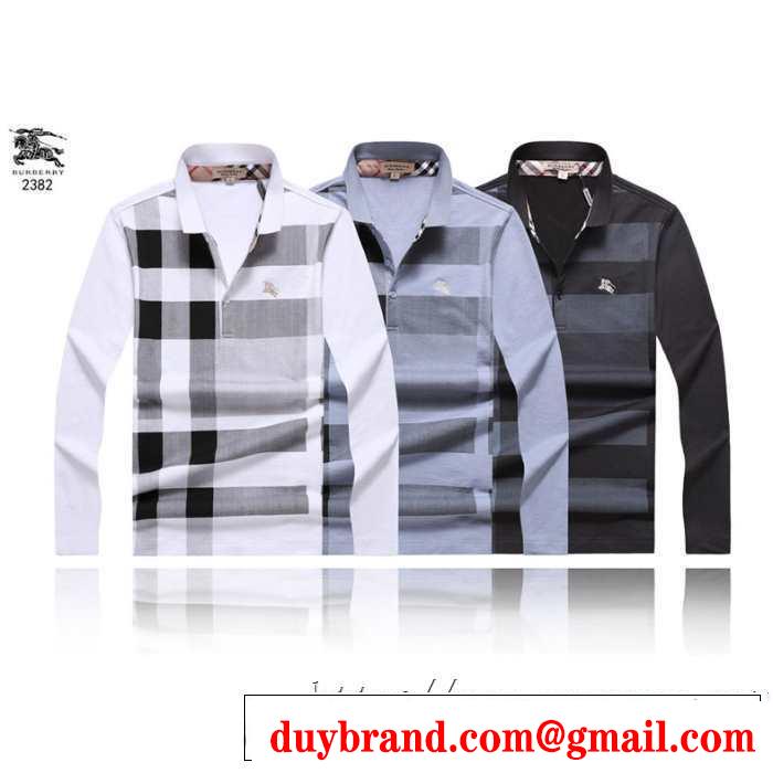 3色可選 長袖Tシャツ 2019秋冬最重要アイテム 2019秋冬最重要アイテム バーバリー BURBERRY
