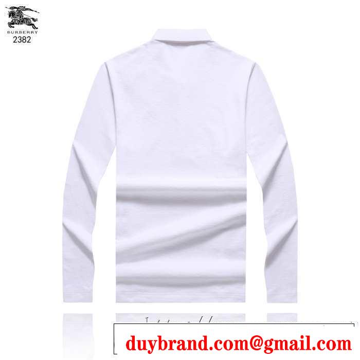 3色可選 長袖Tシャツ 2019秋冬最重要アイテム 2019秋冬最重要アイテム バーバリー BURBERRY