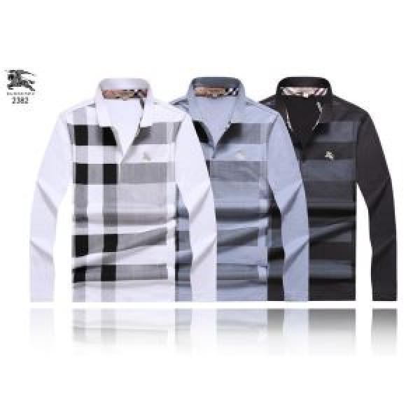 Lựa chọn ba màu sắc dài tay áo dài 2019 Mùa thu / mùa đông Mục quan trọng nhất 2019 Fall / Winter Burberry Burberry _ Tay áo dài T -Shirt _ Thời trang nam