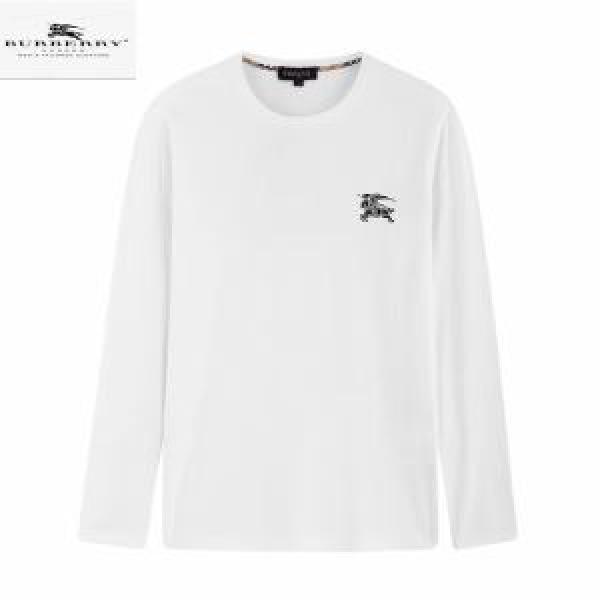 Burberry Burberry Long Sleeve T -Shirt 3 màu Chọn mùa đông mùa đông Màu mới trước 2019/2020 Mùa thu/Mùa đông