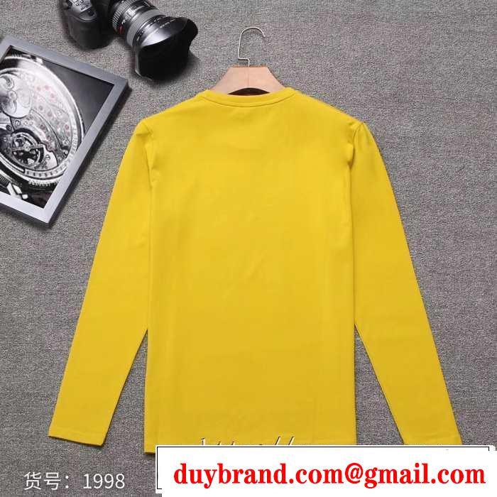 バーバリー BURBERRY 長袖Tシャツ 3色可選 【2019秋冬】今きてる最先端ブランド 今年注目な新品セール