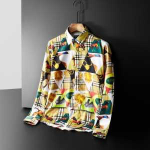 Chiếc áo Burberry cổ điển Burberry Tôi lo lắng về thời trang mùa thu và mùa đông 2019 _ áo sơ mi _ thời trang nam