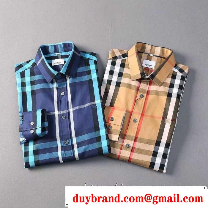 2色可選 シャツ 一番おしゃれ秋冬トレンド 2019-2020秋冬のファッション バーバリー BURBERRY
