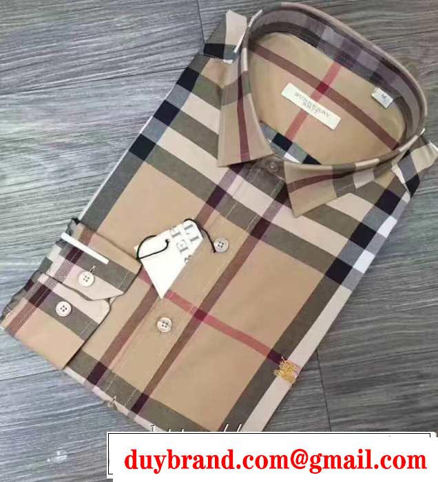 活躍するトレンドアイテム 2019秋冬人気色おすすめ バーバリー BURBERRY シャツ 2色可選