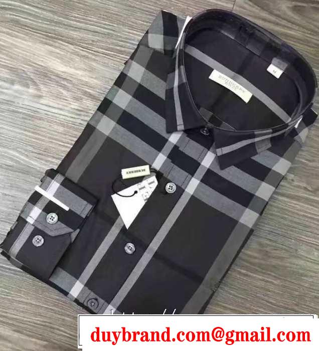活躍するトレンドアイテム 2019秋冬人気色おすすめ バーバリー BURBERRY シャツ 2色可選