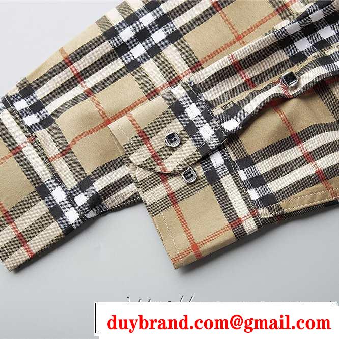 バーバリー BURBERRY シャツ 2色可選 秋冬とれんど新品目立ち 2019-20秋冬取り入れやすい