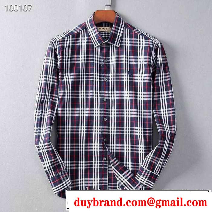 2019トレンドファッション新品 バーバリー BURBERRY シャツ 2色可選 お洒落で秋冬注目トレンド