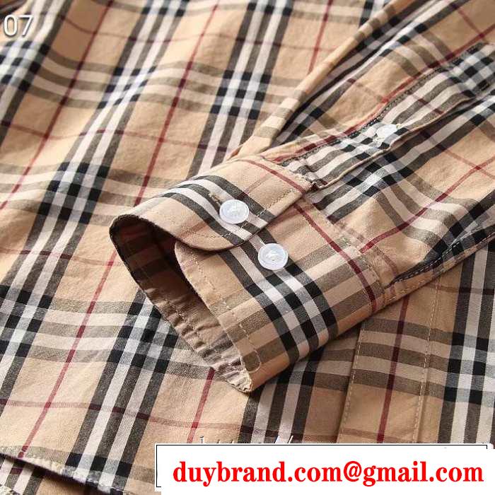 2019トレンドファッション新品 バーバリー BURBERRY シャツ 2色可選 お洒落で秋冬注目トレンド