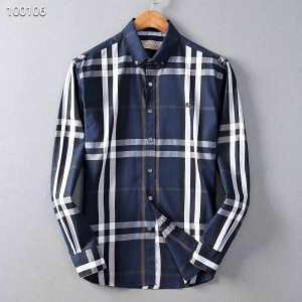 Các mặt hàng chú ý của mùa này lo lắng về thời trang Burberry Burberry Shirt 2 -Colored _ áo sơ mi _ thời trang nam