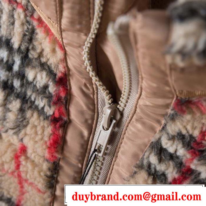 バーバリー 大胆なチェックの人気トレンド BURBERRY 秋服コーデ2019年版 ハーフコート 秋にはやる最新作を先取り