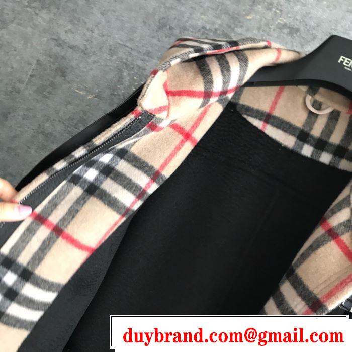 2色可選 秋冬ファッションコーディネート バーバリー 最重要！2019秋冬トレンド BURBERRY 人気ファッション雑誌でも掲載 トグルボタン付