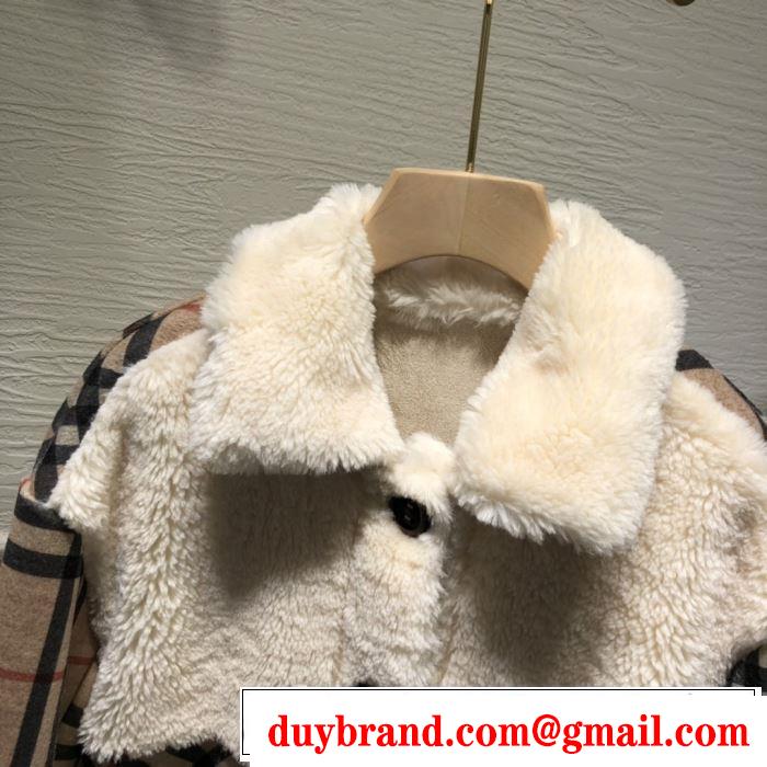 オシャレスタイルが今年流 バーバリー 今季トレンド抜け感新品 BURBERRY ハーフコート 2019-20秋冬取り入れやすい