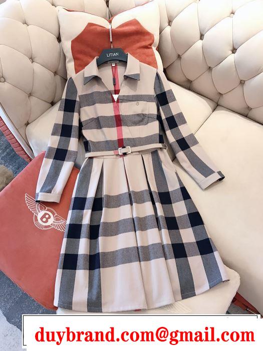 ファッショントレンドを早速チェック バーバリー BURBERRY 2020秋冬流行ファション 4色可選 スカート 最高にCOOL秋冬新作