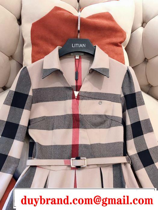ファッショントレンドを早速チェック バーバリー BURBERRY 2020秋冬流行ファション 4色可選 スカート 最高にCOOL秋冬新作