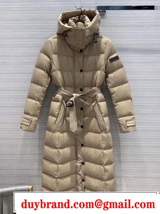 バーバリー BURBERRY 最新秋冬トレンドをチェック！2019-20秋冬 2色可選 絶対おさえるべきmàu sắcと最新 ダウンジャケット やっぱり優しい色