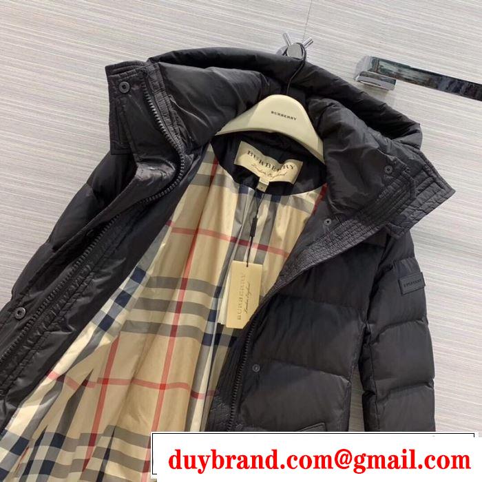バーバリー BURBERRY 最新秋冬トレンドをチェック！2019-20秋冬 2色可選 絶対おさえるべきmàu sắcと最新 ダウンジャケット やっぱり優しい色