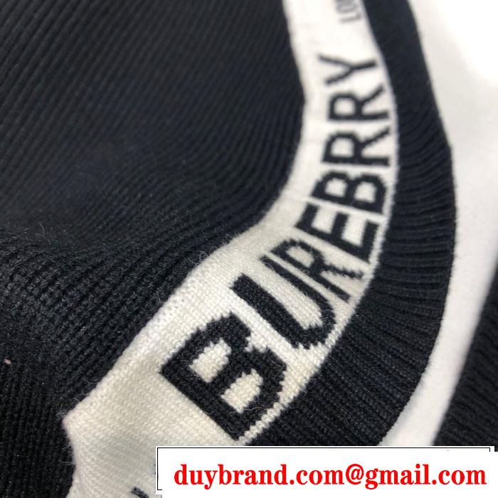 人気ブランドの秋冬新色 バーバリー 2019トレンドmàu sắc秋冬セール BURBERRY ニットコート とにかく完璧ブランド新作