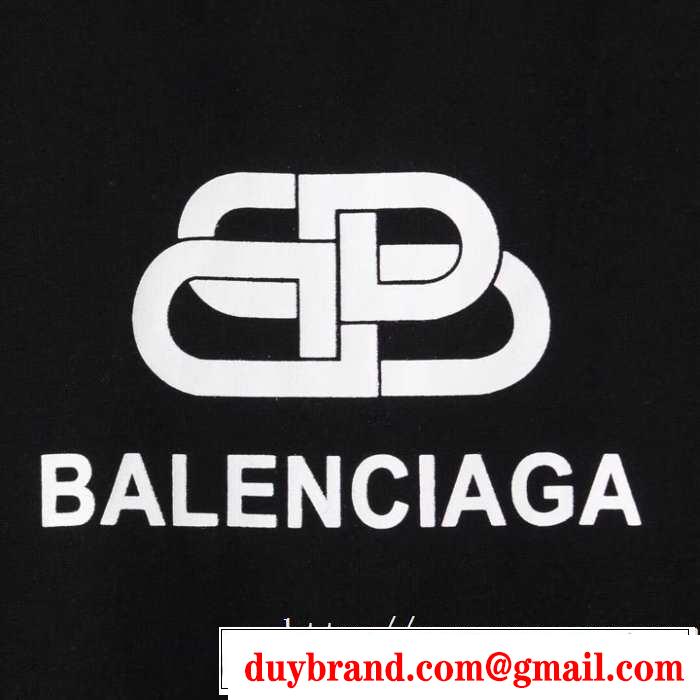 現在流行中のおすすめ人気 最重要！2019秋冬トレンド バレンシアガ Balenciaga 長袖Tシャツ 2色可選
