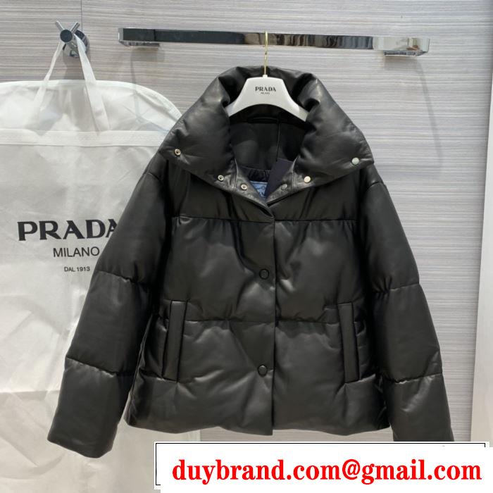 プラダ PRADA 最新秋冬トレンドをチェック！2019-20秋冬　ダウンジャケット　今年の流行りファション　2色可選　絶対おさえるべきmàu sắcと最新