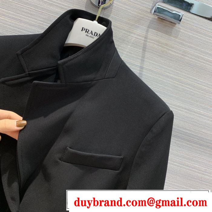 ハーフコート　秋にはやる最新作を先取り　プラダ 2019秋冬トレンドアイテム　PRADA さわやかに新品おすすめ　