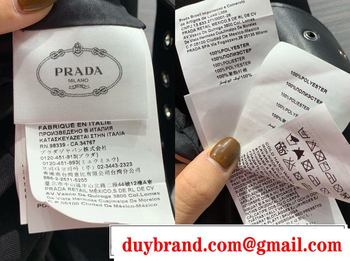 ハーフコート　秋にはやる最新作を先取り　プラダ 2019秋冬トレンドアイテム　PRADA さわやかに新品おすすめ　