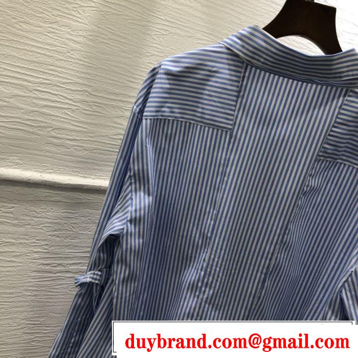 プラダ 最新トレンドコーデおすすめ　PRADA　2019-2020秋冬のファッション　シャツ　機能性が良くブランド新品