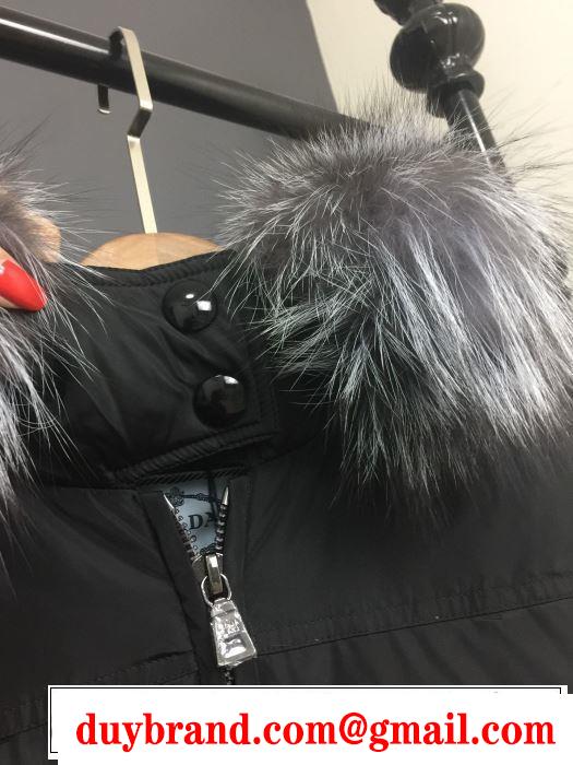 ダウンジャケット　大人かわいい秋冬コーデを楽しみ　プラダ PRADA　3色可選　2019秋のファッショントレンドはこれ