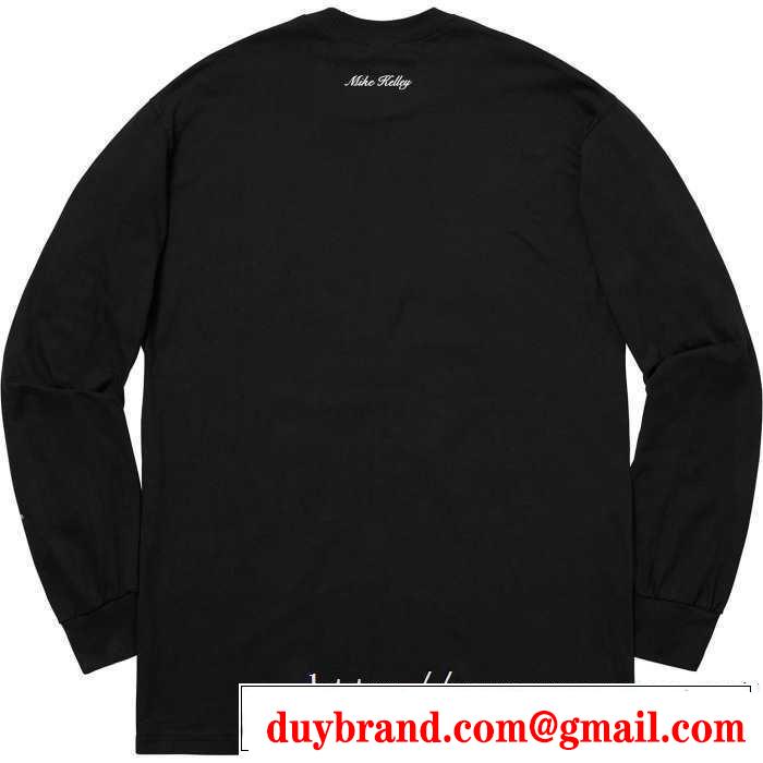 おしゃれに秋を迎えるために 2色可選  シュプリーム SUPREME 長袖 /ロンT/ロングT/ロングTシャツ 2019トレンドmàu sắc秋冬セール