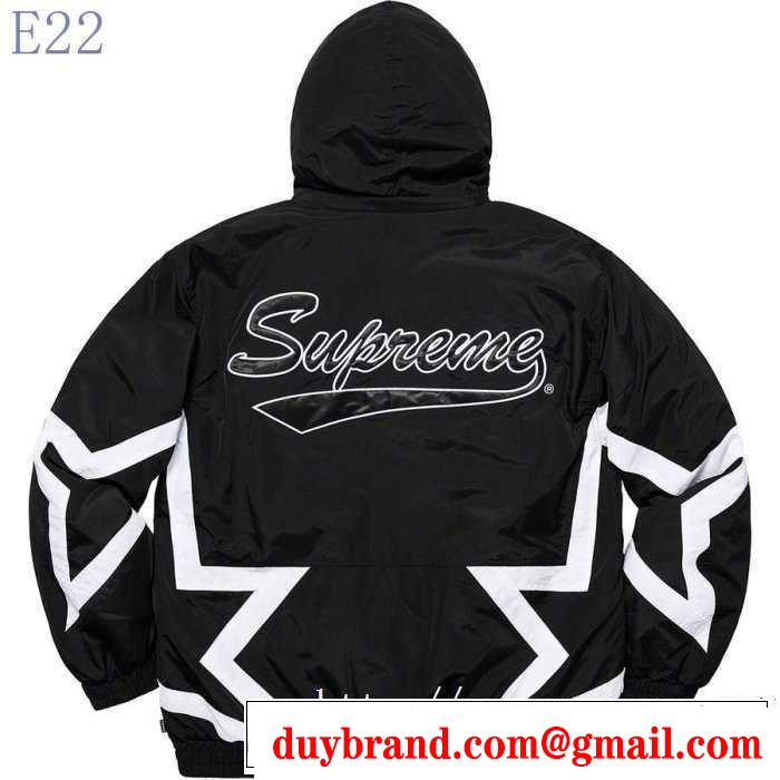 秋にこれがはやりそう シュプリーム2色可選 SUPREME 2019秋冬トレンド押さえておきたい ブルゾン 注目の秋ファッション一番