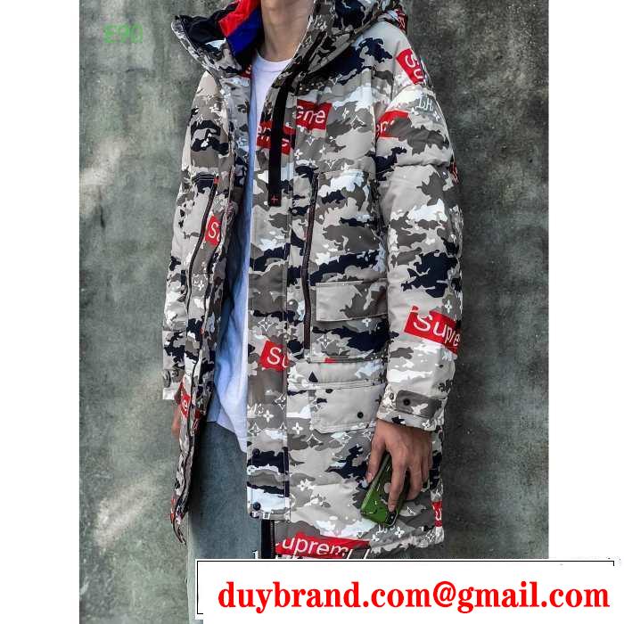 シュプリーム 人気ファッション雑誌でも掲載 SUPREME 使いやすさのトレンド ダウンジャケット 最重要！2019秋冬トレンド