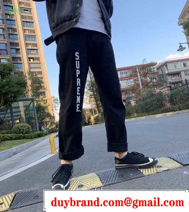 シュプリーム 2色可選 秋ファションのトレンド  SUPREME 一番おしゃれ秋冬トレンド チノパン 2019秋に注目したい