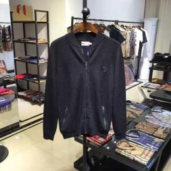 Giáng sinh giới hạn giá Prada Sports Tọa độ áo khoác Prada của nam giới Zip Hoodie Thin Cold Winter Xếp hạng phổ biến _ áo khoác Parker Water Cour