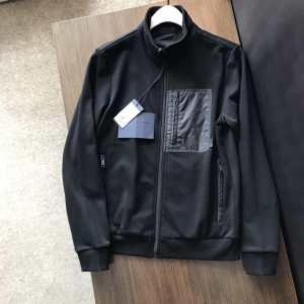 Áo khoác Prada Xu hướng theo mùa mới Prada Super Cheap nam Zip Parker Casual Parker mặc áo bảo vệ lạnh nổi bật