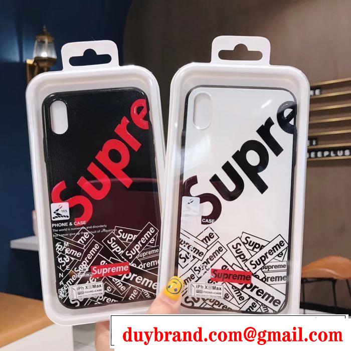 機能性が良くブランド新品 スマートフォンケース 2色可選 使いやすさのトレンド シュプリーム SUPREME 2019-2020秋冬のファッション