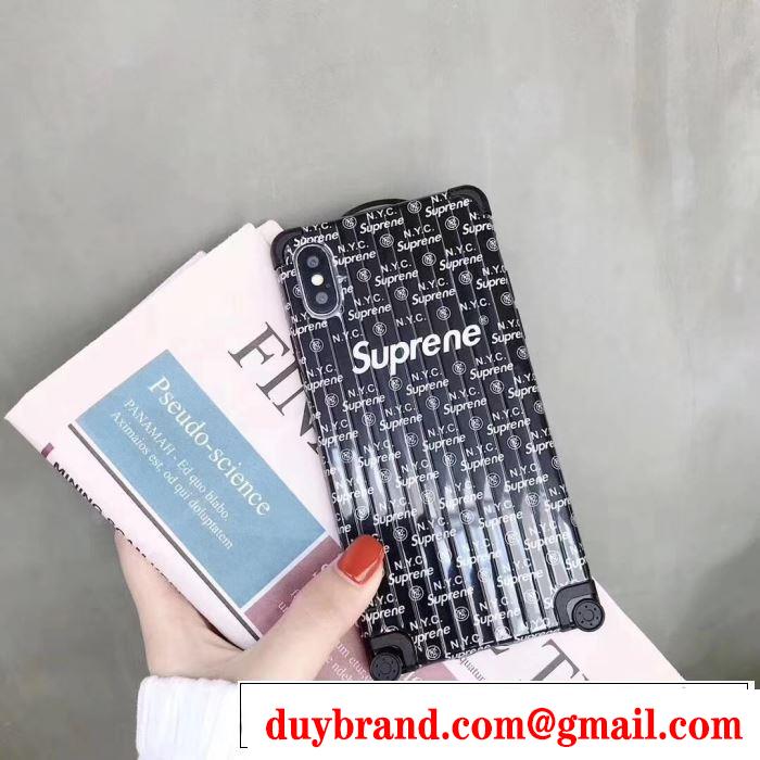 一番おしゃれ秋冬トレンド スマートフォンケース 2色可選 2019秋に注目したい シュプリーム SUPREME おしゃれさんはいち早く取り